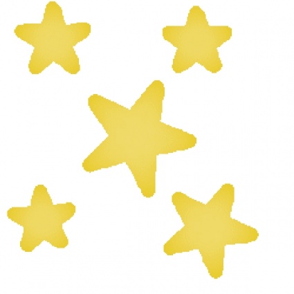 Yellow Stars Clipart