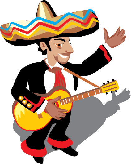 Fiesta border mexican border clip art fiesta background please ...