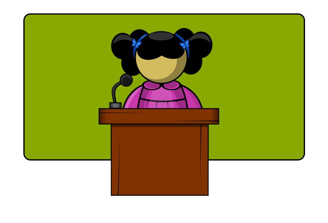 Clip Art Public Speaking Clipart - Free to use Clip Art Resource