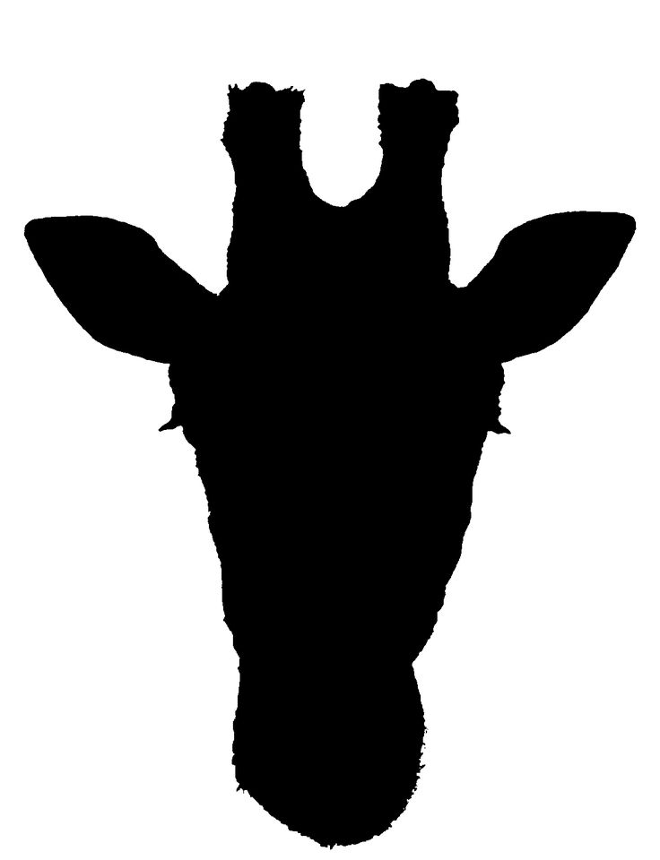 Giraffe Silhouette Clip Art