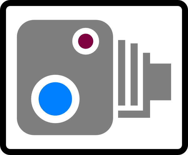 Camara Clip Art - vector clip art online, royalty ...