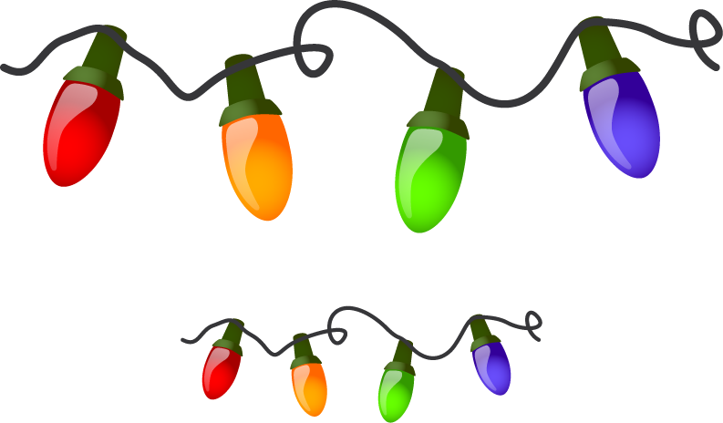 Free Christmas Lights Clipart Pictures - Clipartix