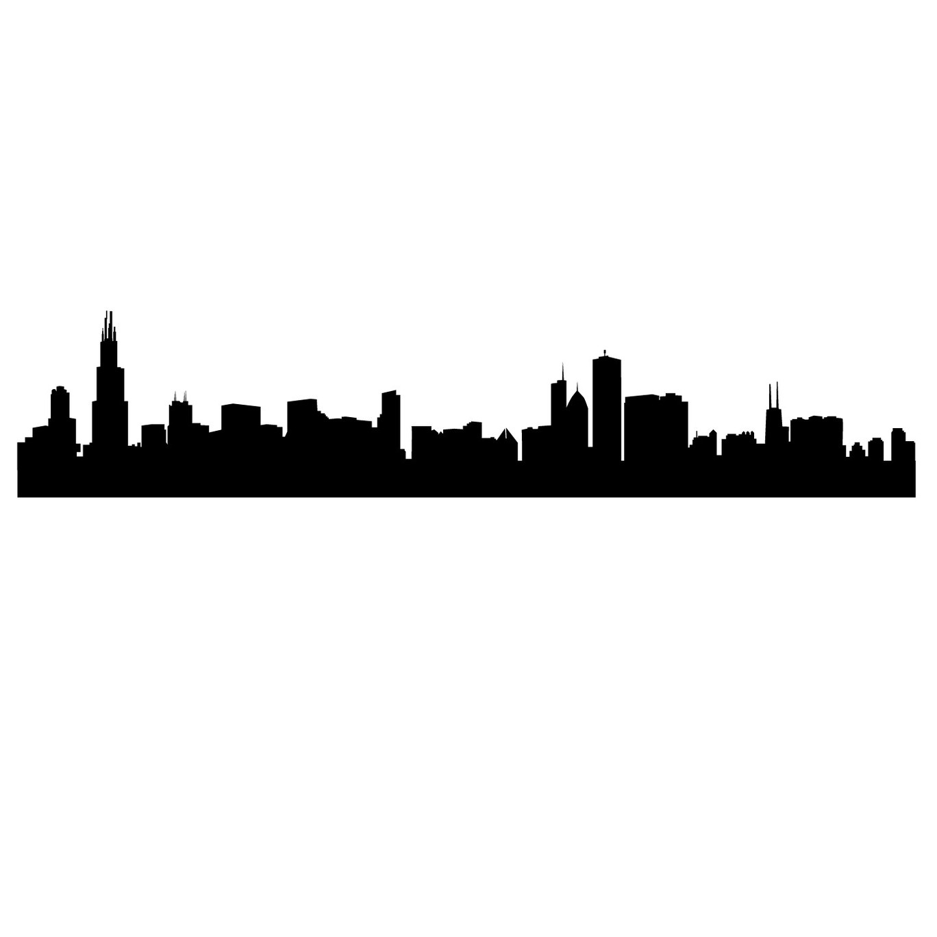 Chicago Skyline Clipart - ClipArt Best