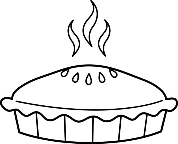 pie coloring sheet delicious pie coloring pages barriee picture ...