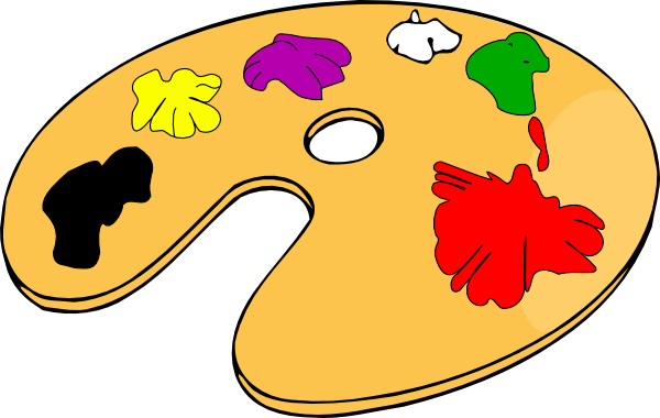 Artist Palette Clipart - Free Clipart Images