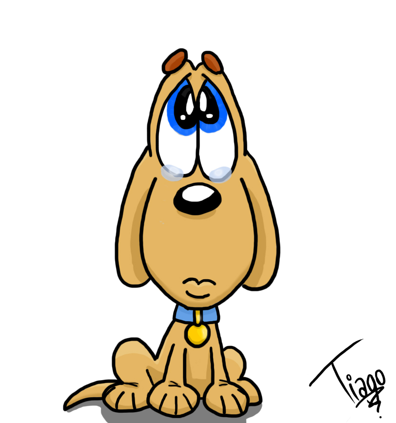 Cartoon Sad Dog - ClipArt Best