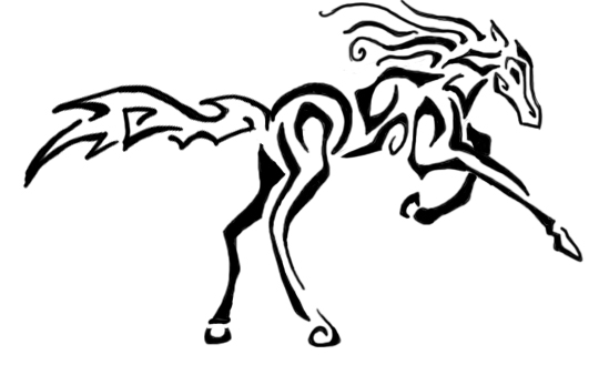 Tribal Horse Tattoo Art | Fresh 2017 Tattoos Ideas