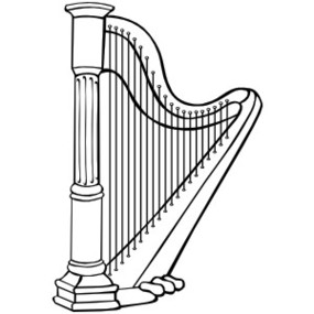 Harp Clipart - Free to use Clip Art Resource