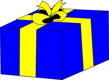 Birthday Present Clip Art - Free Clipart Images