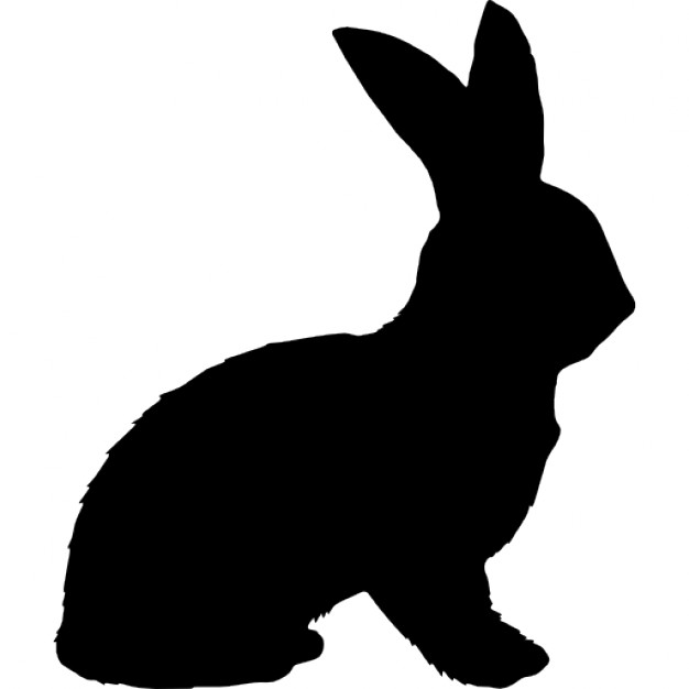 Rabbit Silhouette Vectors, Photos and PSD files | Free Download