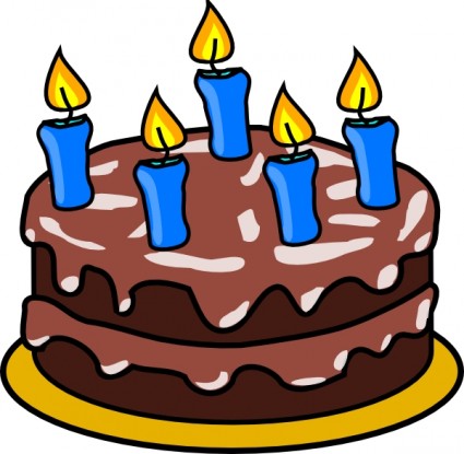 Funny birthday cake clipart - Clipartix