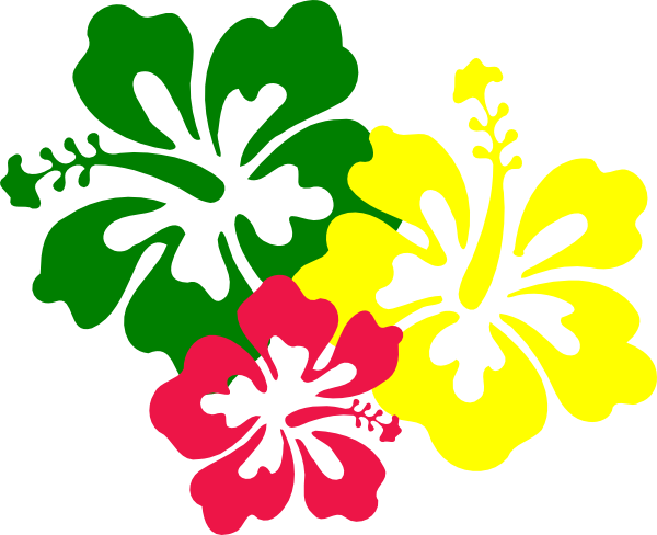 Lei Flowers Clipart