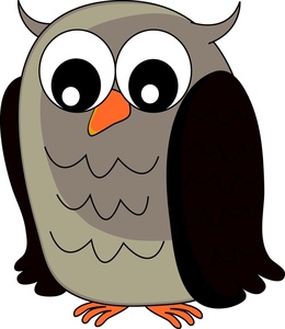 Owl Clipart Image - Cartoon Owl