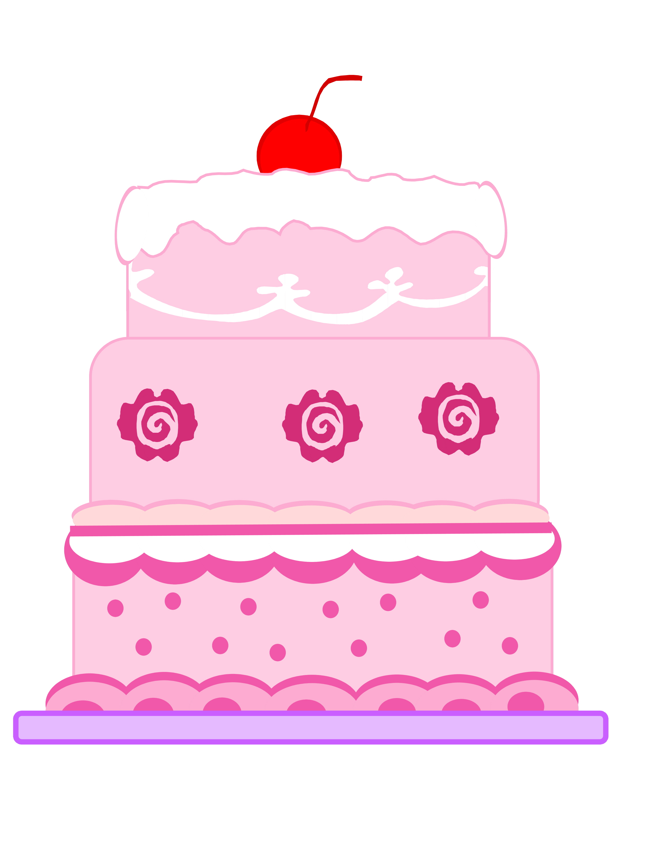 Cake Vector | Free Download Clip Art | Free Clip Art | on Clipart ...