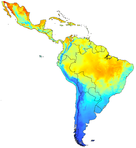 ClimateSA - Climate data for South America