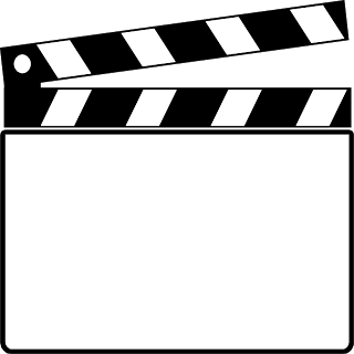 Movie Clapper Board Clip Art