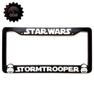 Star Wars Stormtrooper License Plate Frame, 3-D Raised Letter, Car ...