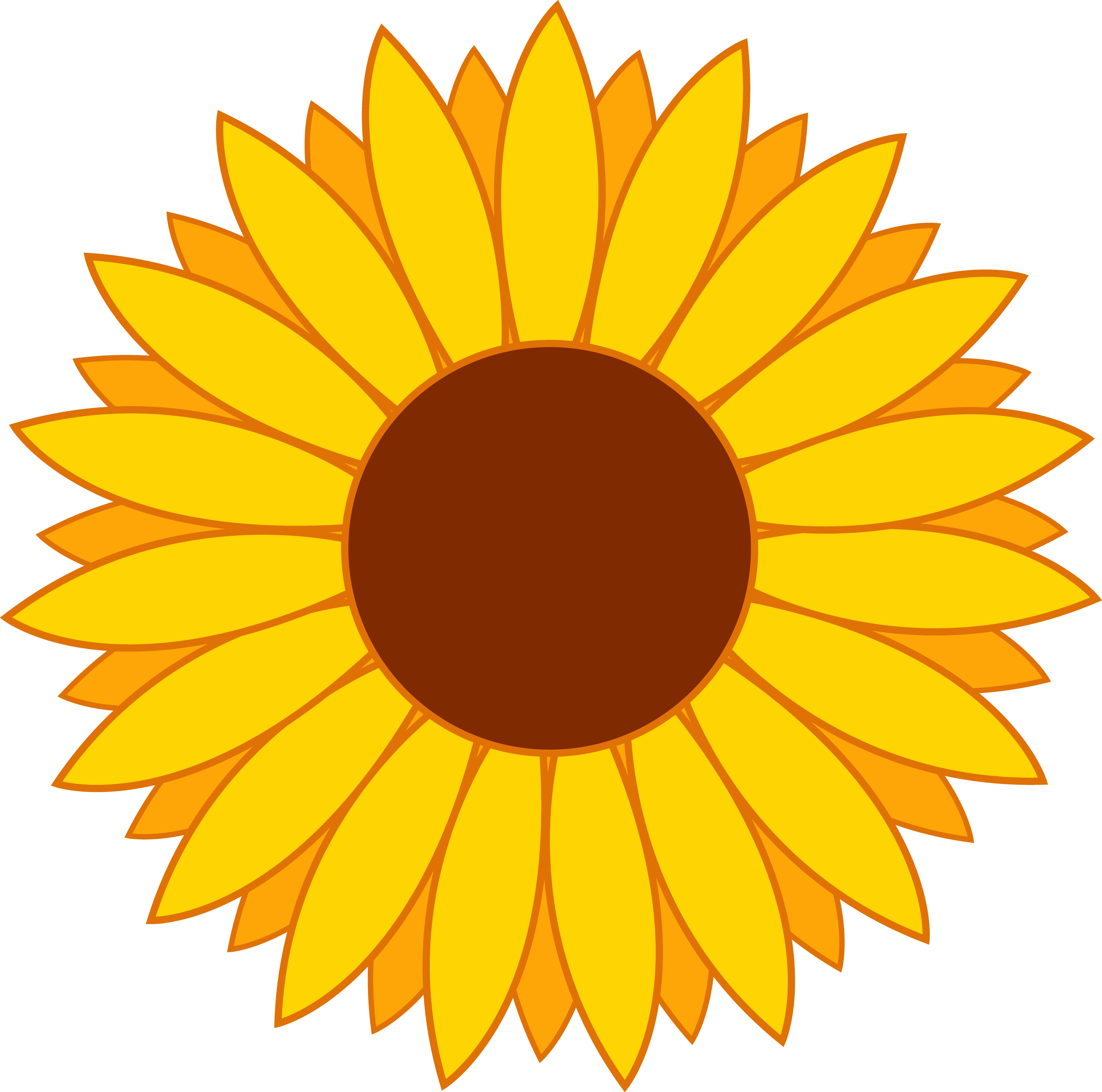 Cartoon Sunflower ClipArt Best