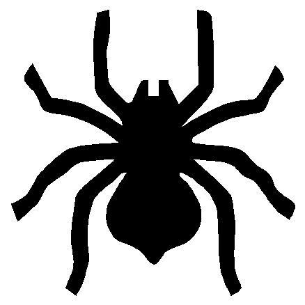 Spider Decal 4, insect decals, animal stickers, pet decals, vinyl ...