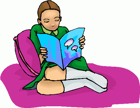 Girl Reading Clipart | Free Download Clip Art | Free Clip Art | on ...