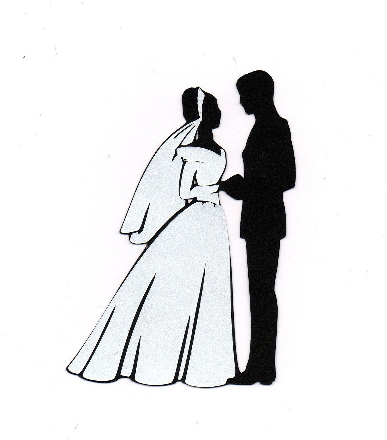 Wedding Silhouette | Free Download Clip Art | Free Clip Art | on ...