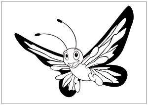 Printable Fun Butterfly Coloring Pages for Kids