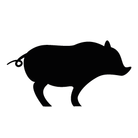 Farm Animals Silhouettes | Silhouettes of Farm Animals