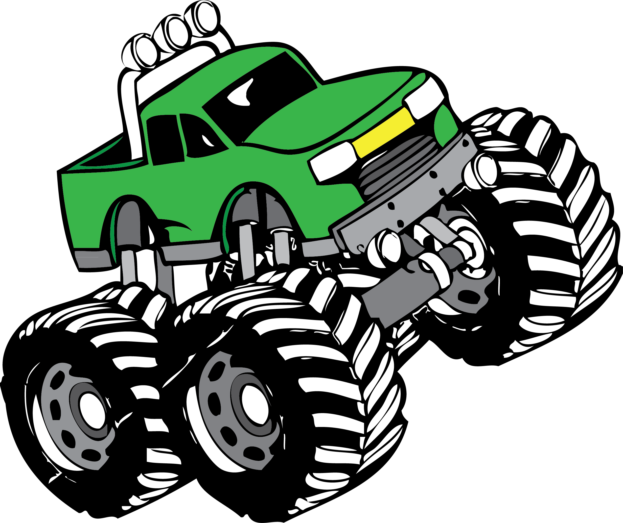 Monster Truck Free Clipart