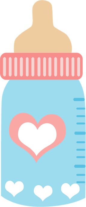 Blue baby bottle clipart - ClipartFox