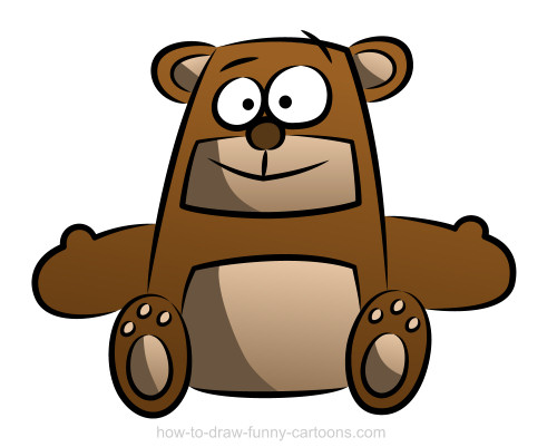 Bear drawing (Sketching + vector)