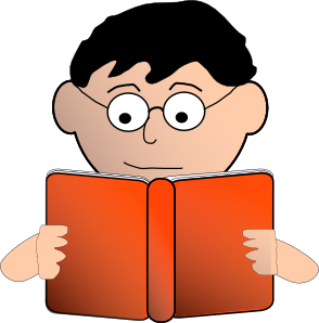 Reading Books Clipart - Tumundografico