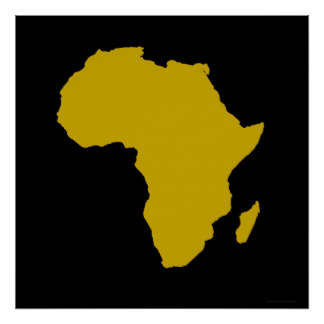 African Continent Gifts on Zazzle