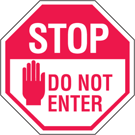 Free clipart do not enter sign