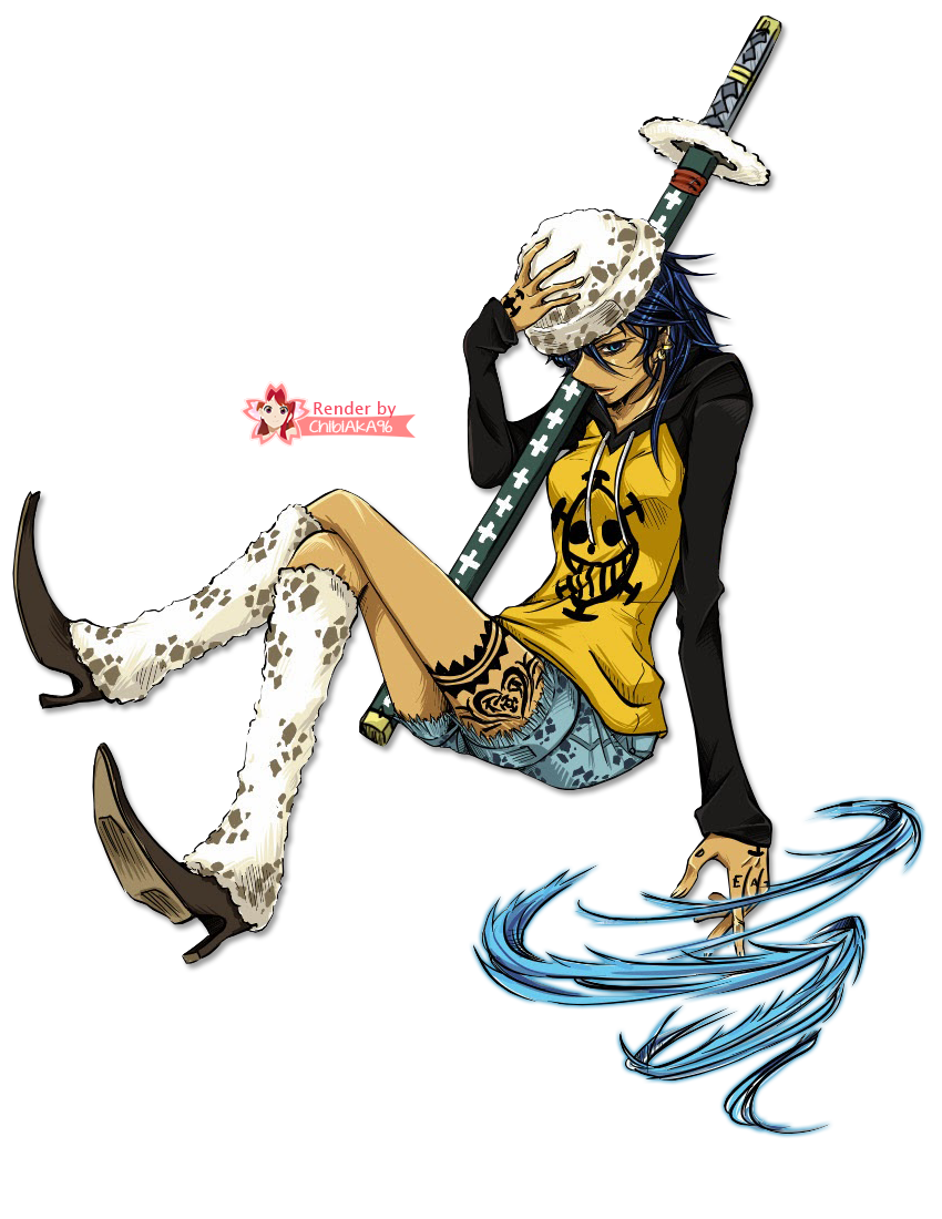 Trafalgar Law - Female - One Piece Render by ChibiAkA96 on DeviantArt