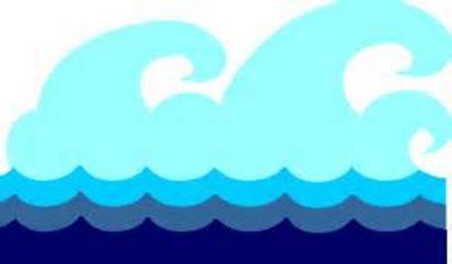 Ocean waves clip art vectors - Vergilis Clipart