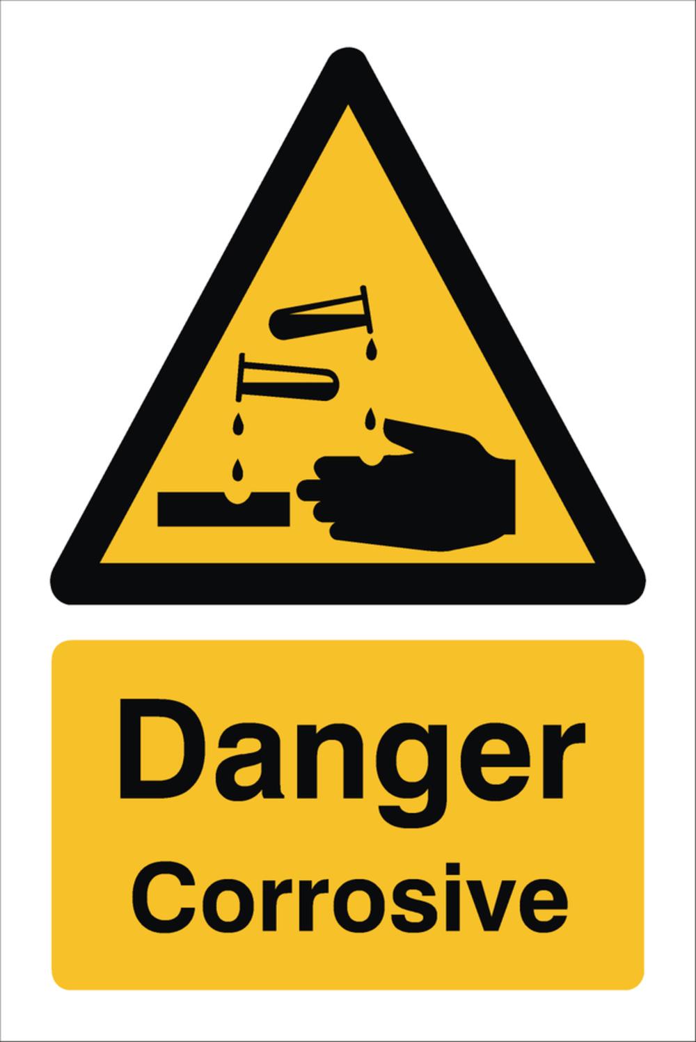 Danger Corrosive Sign | Raymac Signs