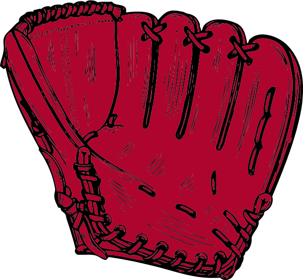 baseball glove - vector Clip Art
