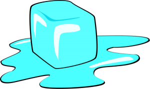 Free Ice Cube Melting Clip Art