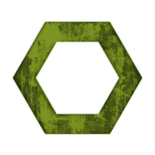 Hexagon Frame Icon #019180