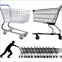 Shopping cart vector download Free vector for free download (about ...