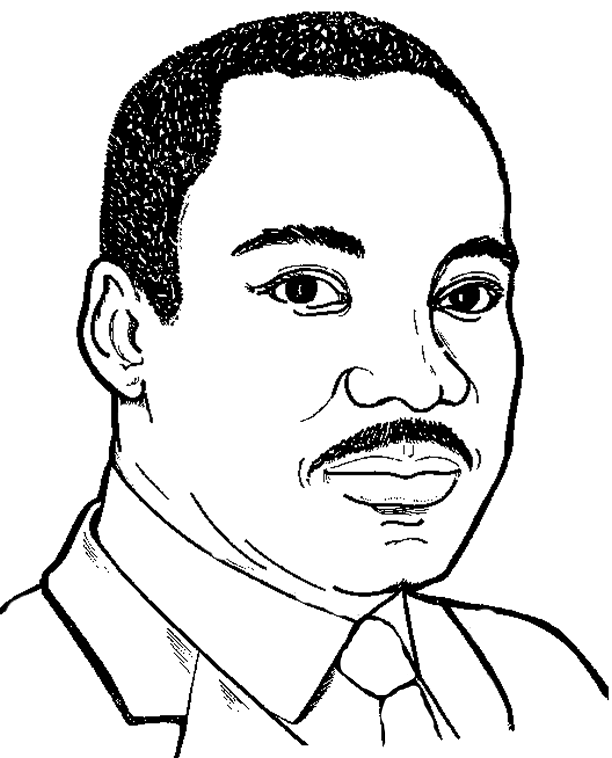 I Have A Dream Coloring Page