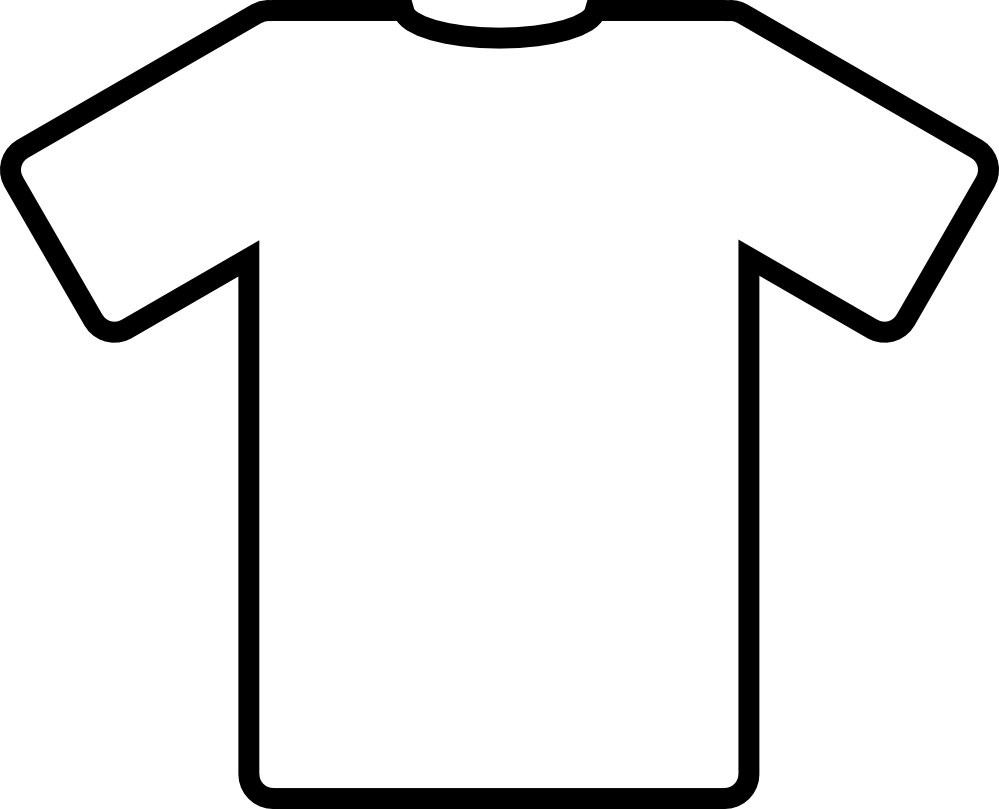 White Tshirt Back Design - ClipArt Best