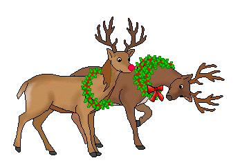 Christmas Clip Art - Reindeer - Reindeer Clip Art