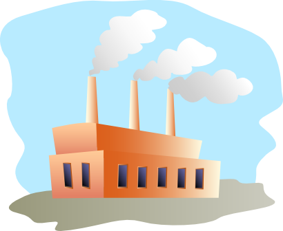 Free Factory Building Clip Art