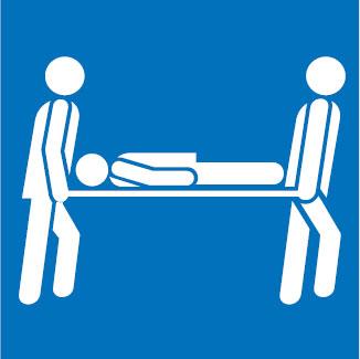 Hospital/Nursing Home Signs - Casualty Symbol - Hospital & Nursing ...