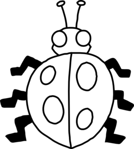 Insect Clipart Black And White - Free Clipart Images