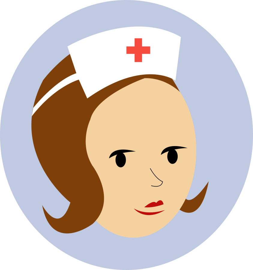 Nurse clip art black and white free clipart images - Cliparting.com