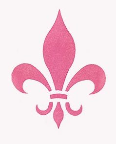 Big Fleur De Lis Stencil Clipart - Free to use Clip Art Resource