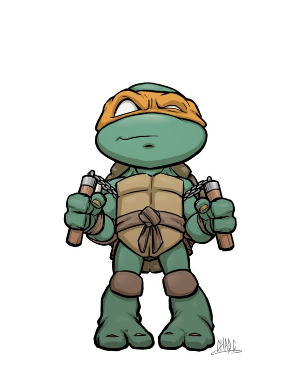 turtle clipart baby ninja turtlw