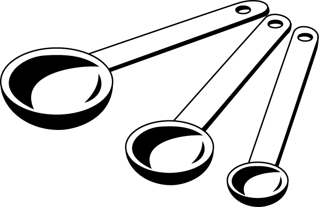 Measuring Spoons Clipart